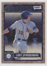 2011 Playoff Contenders Prospect Tickets Crystal Collection Cory Spangenberg fm0
