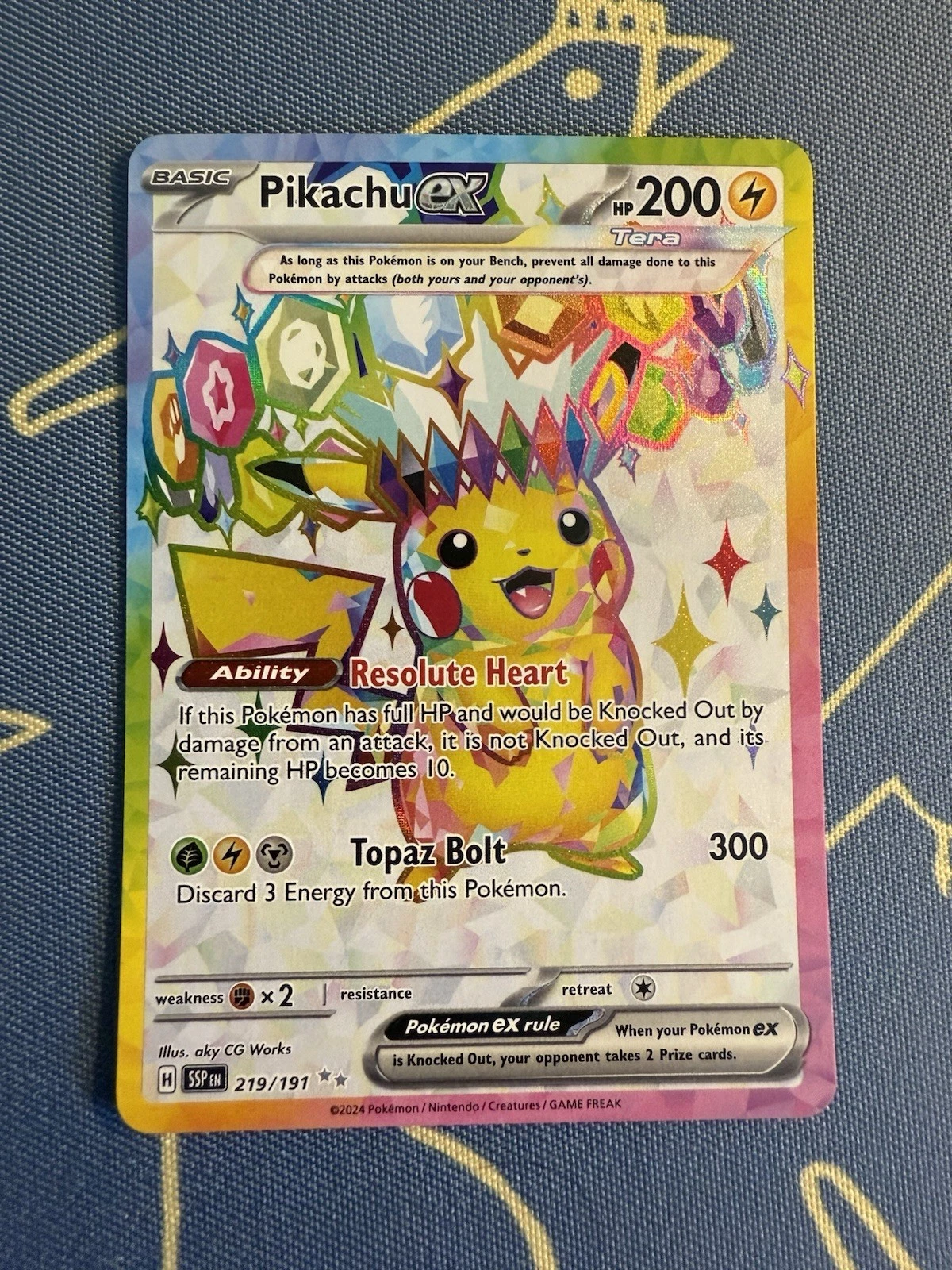 PIKACHU EX ULTRA RARE 2連番ARS10