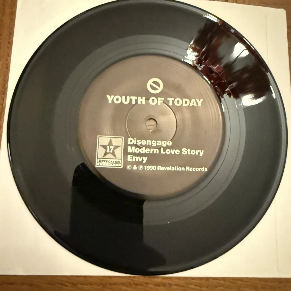 Youth Of Today Youth of Today Vinyl Single EP 7” Revelation # 17 - Image 4 of 4