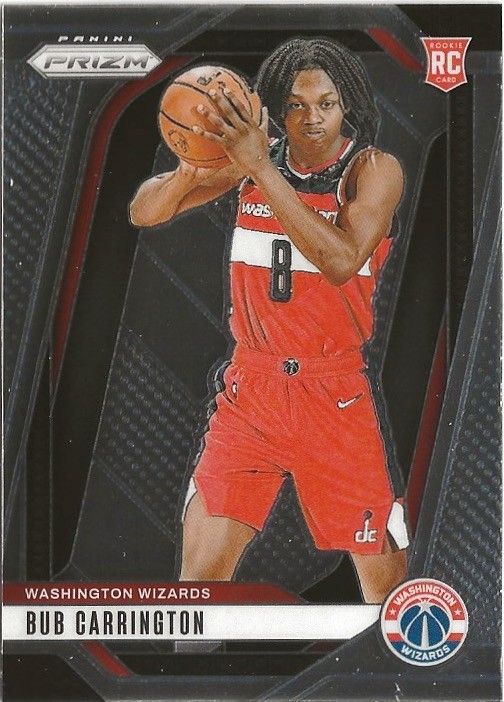 2024-25 Panini Prizm  Bub Carrington RC #244 Washington Wizards