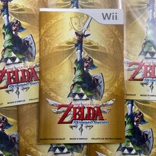 The Legend of Zelda Skyward Sword Nintendo Wii Instruction Manual Only