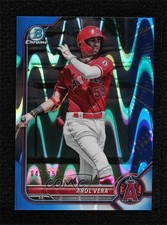 2022 Bowman Chrome Prospects Blue RayWave Refractor /150 Arol Vera #BCP-101 4b9