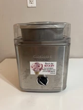 Cuisinart Ice Cream Maker 2-Quart Ice Cream ICE-30BCP1 Frozen Yogurt Sorbet