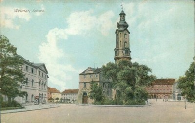 Ansichtskarte Weimar Schloss 1913  (Nr.9801)