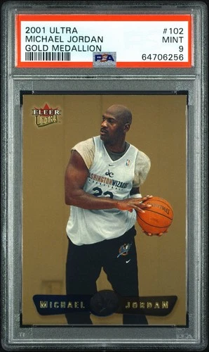 Jordan 2001 Fleer Jordan #102 Gold