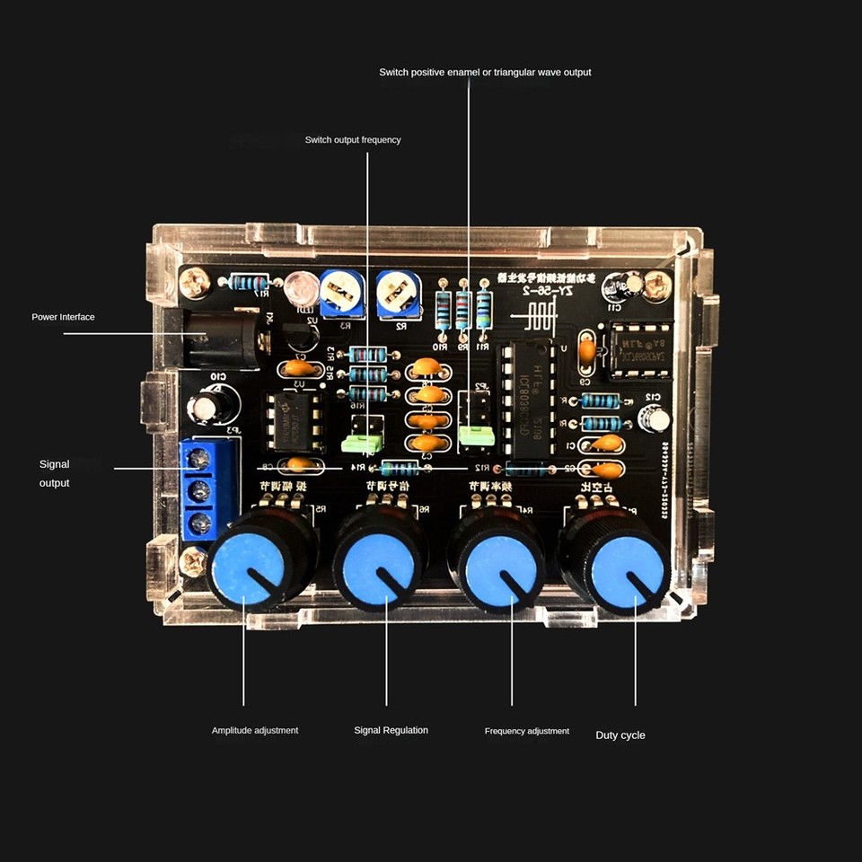 ICL8038 Function Generator Module Sine Square Triangle Generators ...