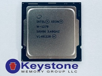 Intel Xeon W-1270 SRH96 3.40GHz ( Turbo 5.0GHz ) 8-Cores CPU *KM