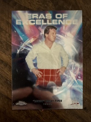 Rowdy Roddy Pipper 2026 Topps Chrome WWE #ERA-30 Eras of Excellence Insert Card