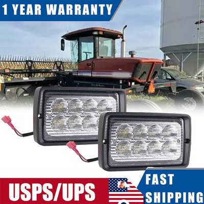 2PCS LED Cab Headlight Lamp 109112,109696 for MacDon 9250,9350,9352,9352c,9352i