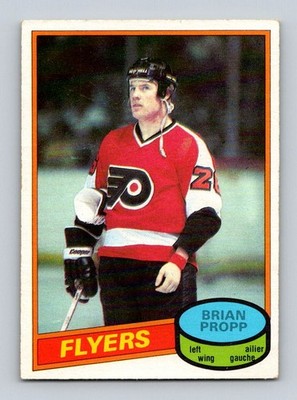 Brian Propp 1980-81 O-Pee-Chee Hockey #39 Philadelphia Flyers RC Rookie Card