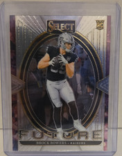 2024 Panini Select - Select Future Brock Bowers #3 (RC)