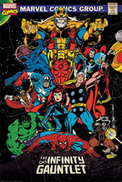 Marvel Comics Poster The Infinity Gauntlet