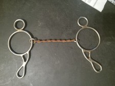 used Wonder Bit sweet iron chain mouth 5 1/2 in