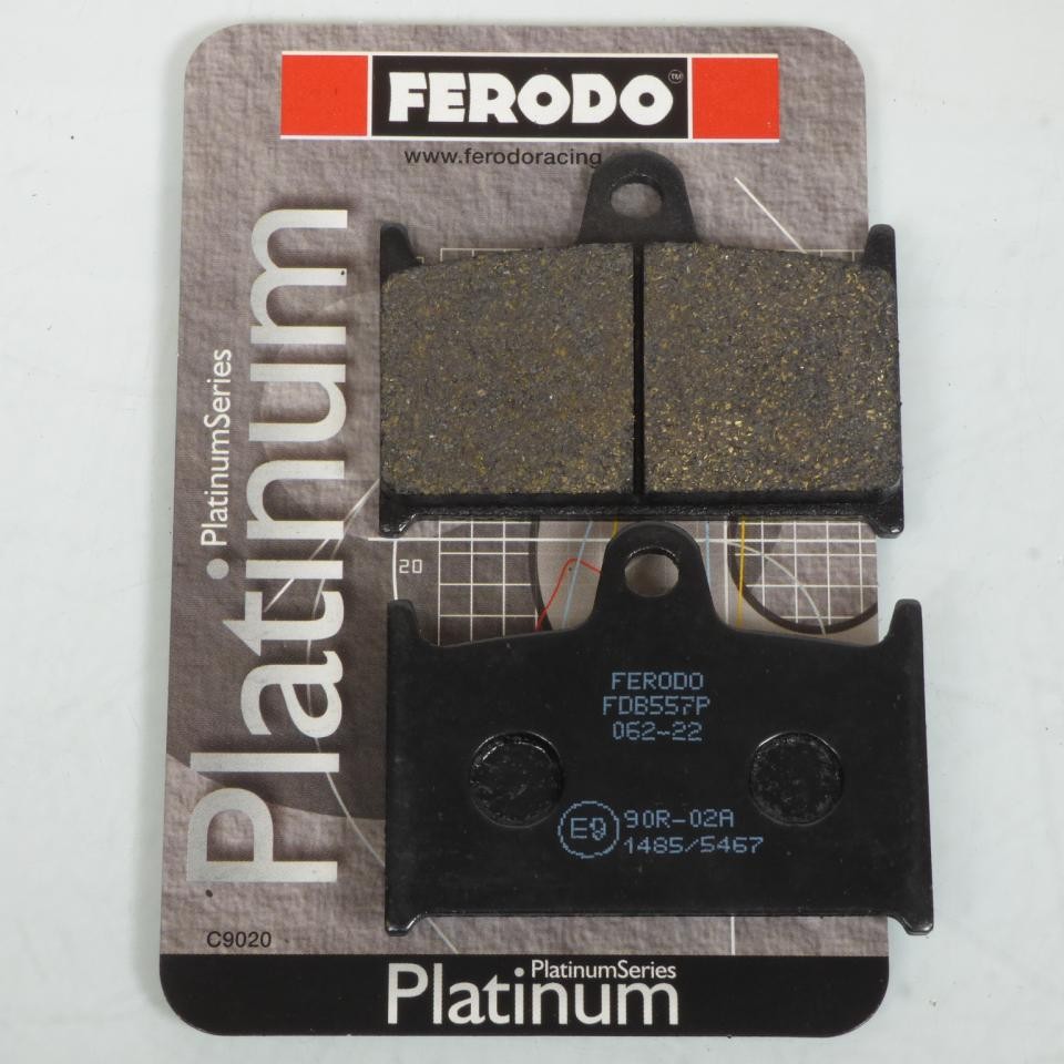 Plaquette de frein Ferodo en métal fritté pour moto Triumph Daytona 1200