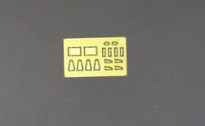 Hobby Boss 1/35th Scale Soviet BA-6 Armored Car - PE Sheet D from Kit No. 83839