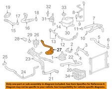GM OEM 17-18 CT6 Cooling Hoses Pipes-Coolant Hose 23118020