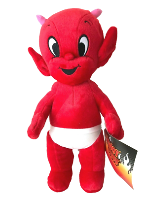 NEW Large Hot Stuff Red Devil Plush Toy 15 inches. NWT Soft | eBay