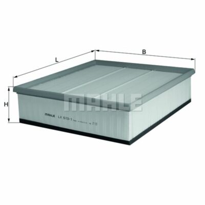 Filtro Aria Motore Knecht LX 513/1 – Ricambio Auto Di Qualità – Lunghezza 315mm, Altezza 80,3mm - 3