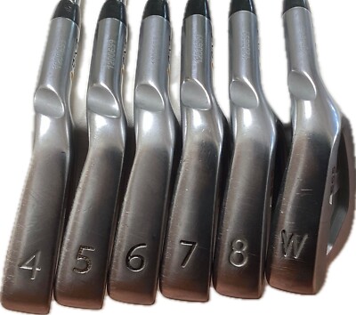 Ping S55 Iron Set Yellow Dot Ping Steel Shafts 4, 5, 6, 7, 8, W