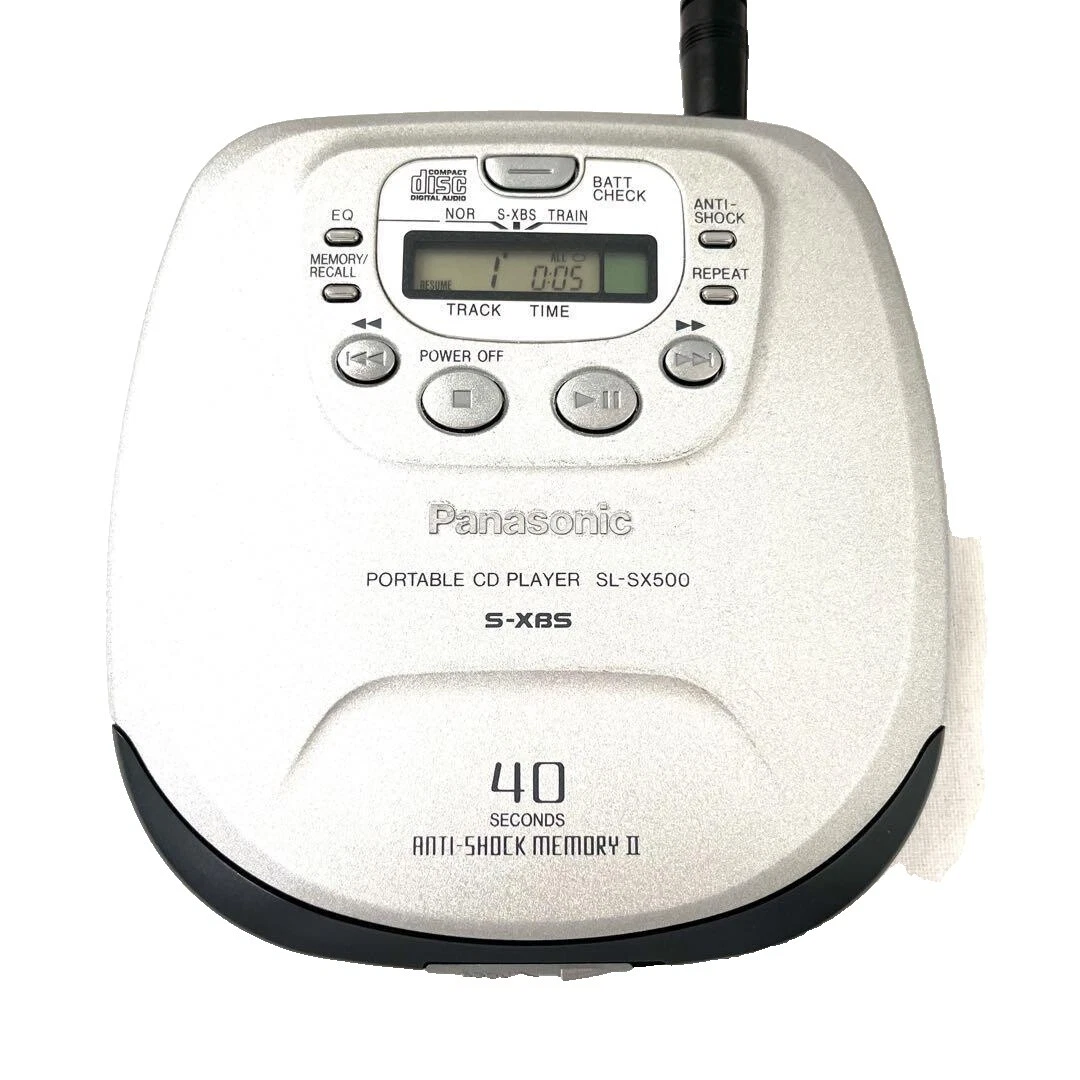 Reproductores de CD personal Panasonic Walkman
