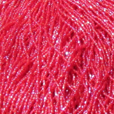 Czech 9/0 3cut Preciosa Color 91070 (1 hank 10-strand) Hex Cut Glass Seed Beads