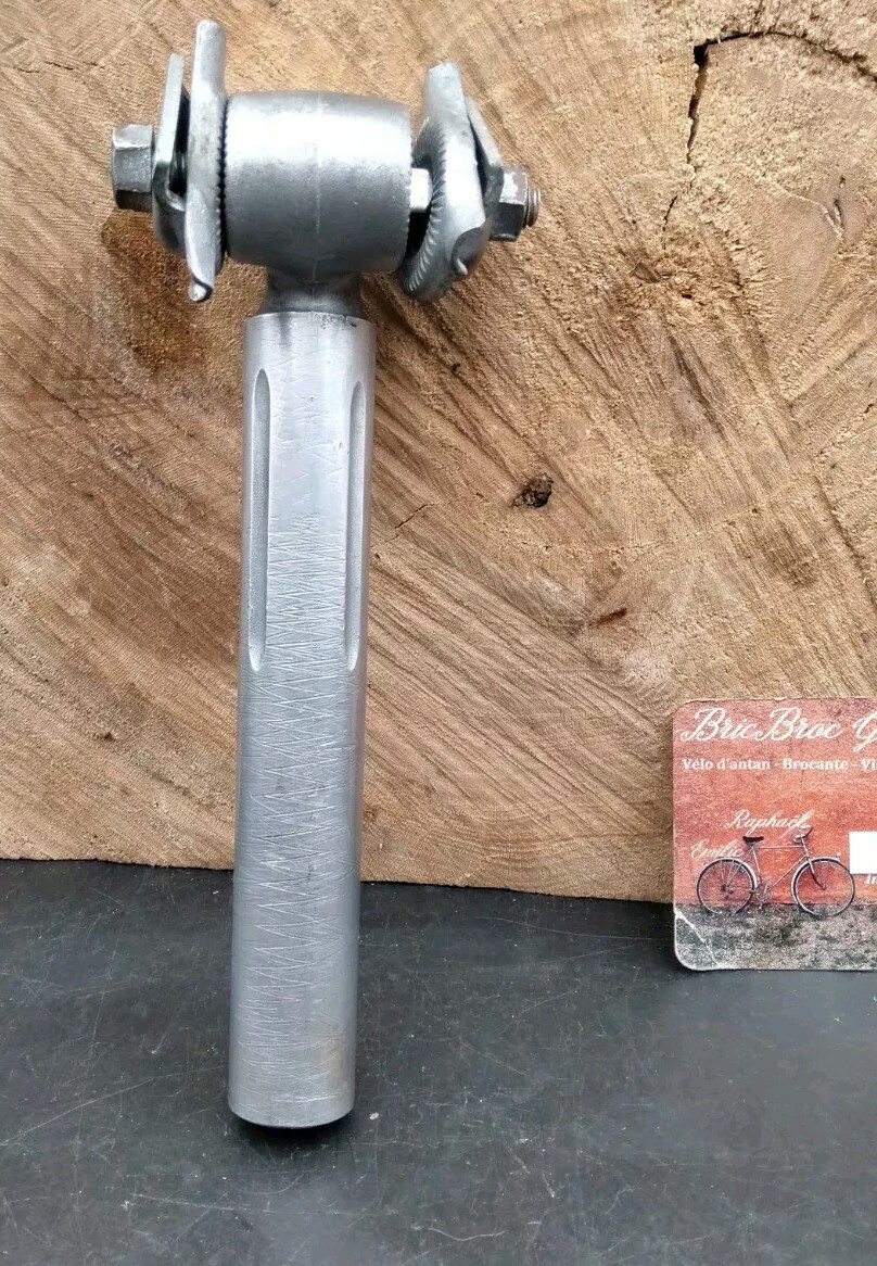 Tige De Selle SR LAPRADE Ancien Vélo – Ø 26,4 Mm – Acier – Peugeot Mercier – Occasion