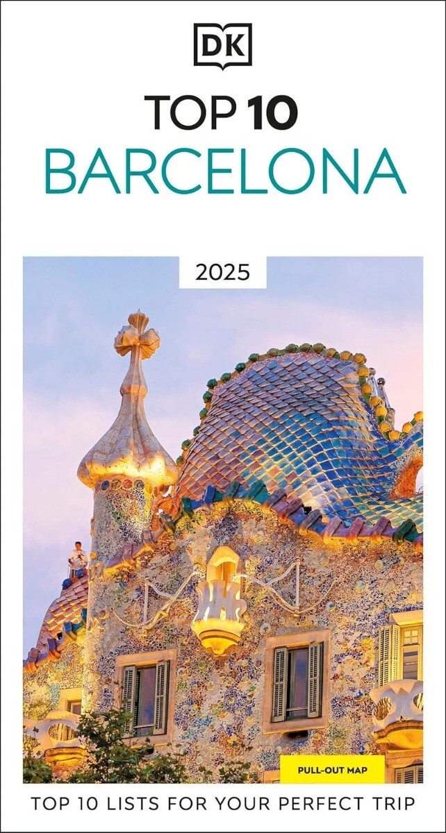 DK Top 10 Barcelona (Pocket Travel Guide) Paperback -2024 by DK Travel