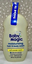 Baby Magic Moisturizing Hair  Body Wash 16.5 Fl Oz Calendula