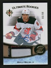 2022-23 Ultimate Collection Rookie Patch Autographs #148 Reilly Walsh /99