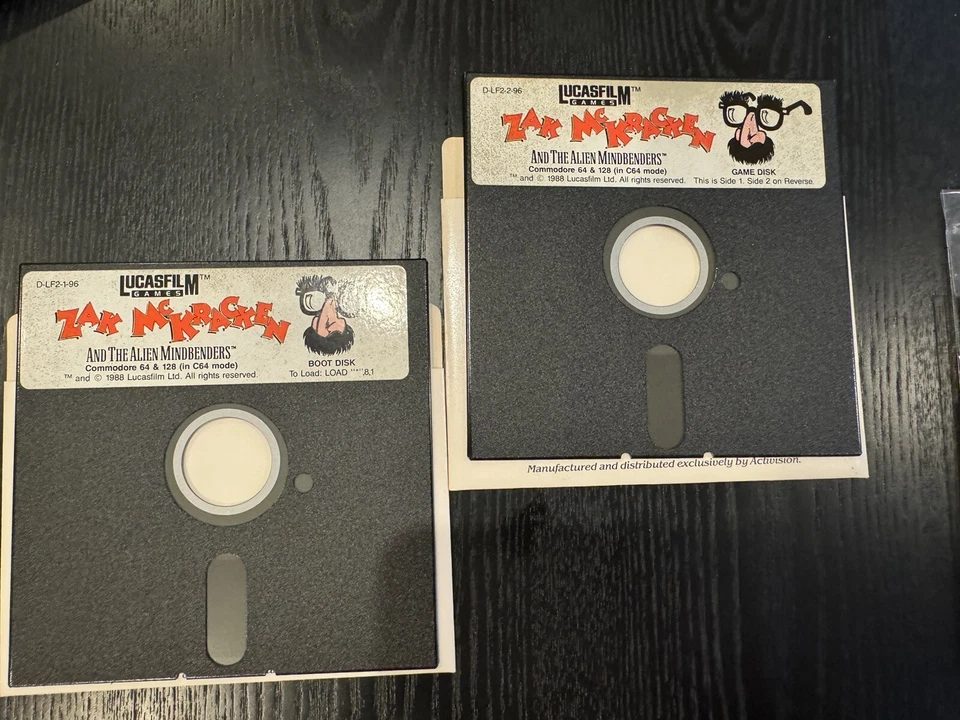 Zak McKracken and the Alien Mindbenders (Commodore 64) - Disks Only, Untested! - Image 2 of 2