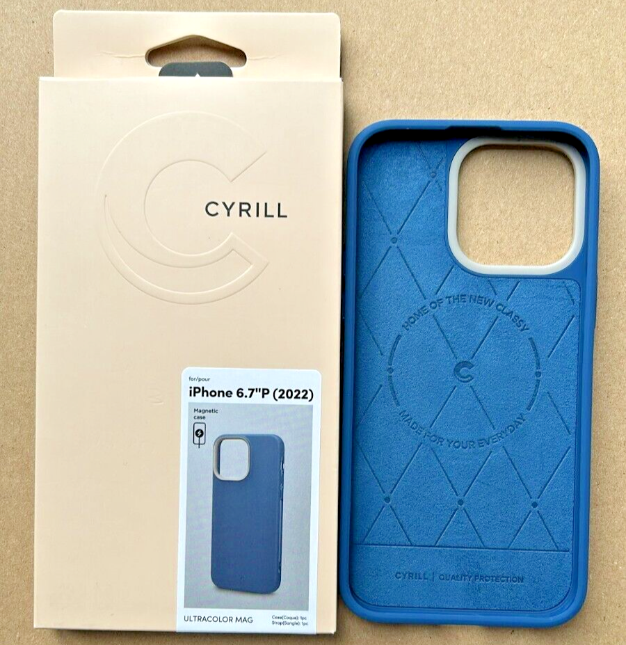 Cyrill Ultracolor Mag Case for iPhone 14 Pro Max MagSafe Compatible Case Coast | eBay Cyrill Ultracolor Mag Case for iPhone 14 Pro Max MagSafe Compatible Case Coast | eBay