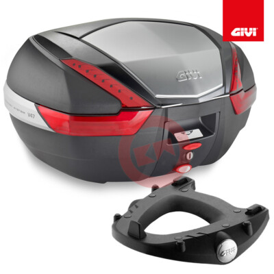 GIVI KIT KOFFER TOPCASE V47N PLATTE SR777 HONDA CBF 1000 ST 2010-2014