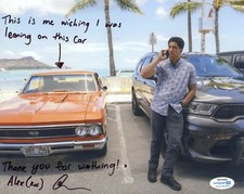 Alex Tarrant NCIS Hawaii Autographed Signed 8x10 Photo ACOA
