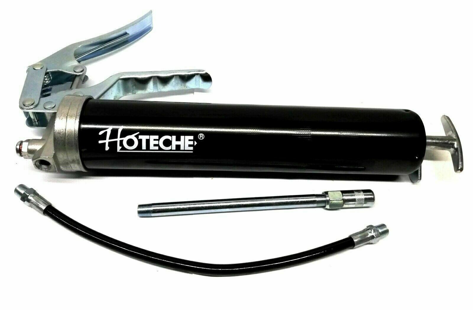 Pistola Pompa Ingrassatore Manuale 500cc 7000 PSI Tubo Flessibile