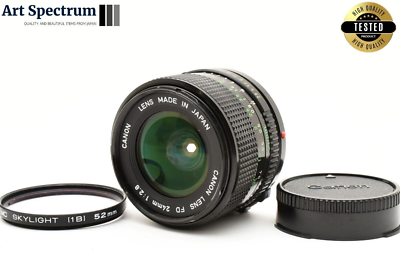 N Mint] Canon New FD NFD 24mm f2.8 Wide Angle Prime Lens