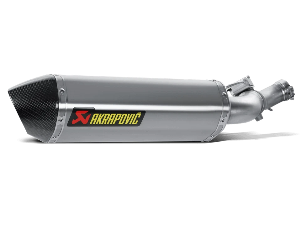 Escape deslizante AKRAPOVIC para Honda VFR 1200F modelo 2010 - 2015 - Imagem 2 de 2