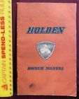 <!--F#f_0-->VINTAGE 1956 HOLDEN FE CAR ORIGINAL OWNER MANUAL GLOVEBOX BOOK RARE VGC!!!<!--F/-->
