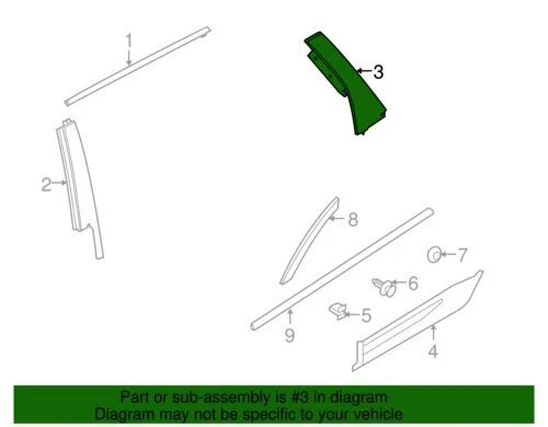 Genuine Land-Rover Applique LR050769 - Image 2 of 2