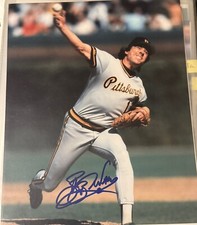 Bob Walk Pittsburgh Pirates Autographed 8x10