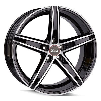 19 Zoll MAM OX18 Black Polish ET30 S Alufelgen für Audi Q3 I Typ 8U, 8U1 Aktion
