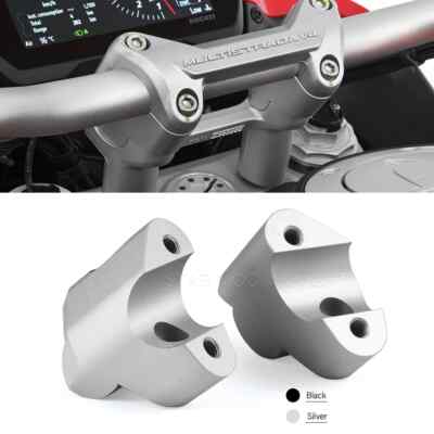 Lenker Riser Erhöhung Klemmhalterung für Ducati Multistrada V4S Pikes Peak