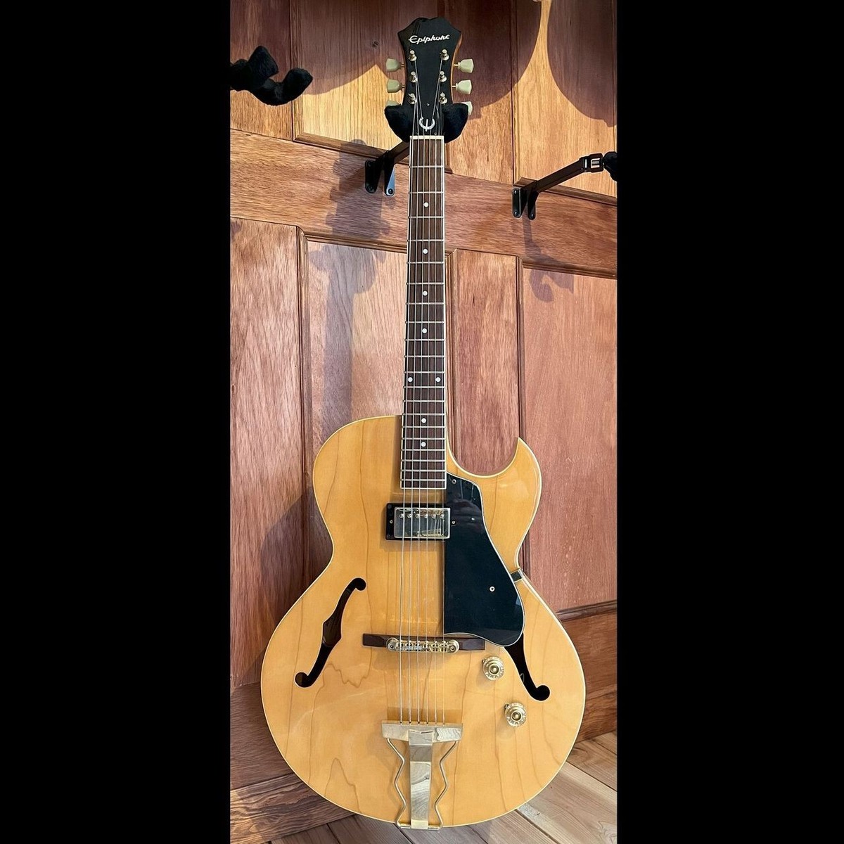 Epiphone Zephyr Regent Hollow Body Electric Guitar Natural
