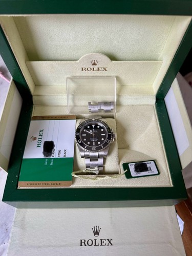 Rolex Submariner 114060 40mm No Date Black Ceramic
