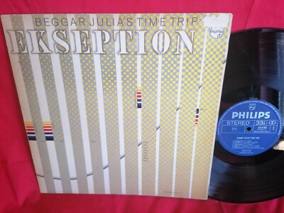 EKSEPTION Beggar Julia's time trip LP HOLLAND 1970 MINT-  First Pressing