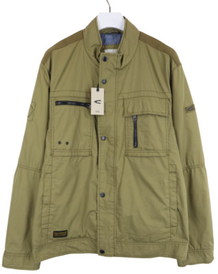 Camel Active Jacke Herren (Eu) 58 Reißverschluss Taschen Halb Gefüttert Lässig