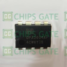 3PCS BB OPA2604AP Dual FET-Input, Low Distortion OPAMP