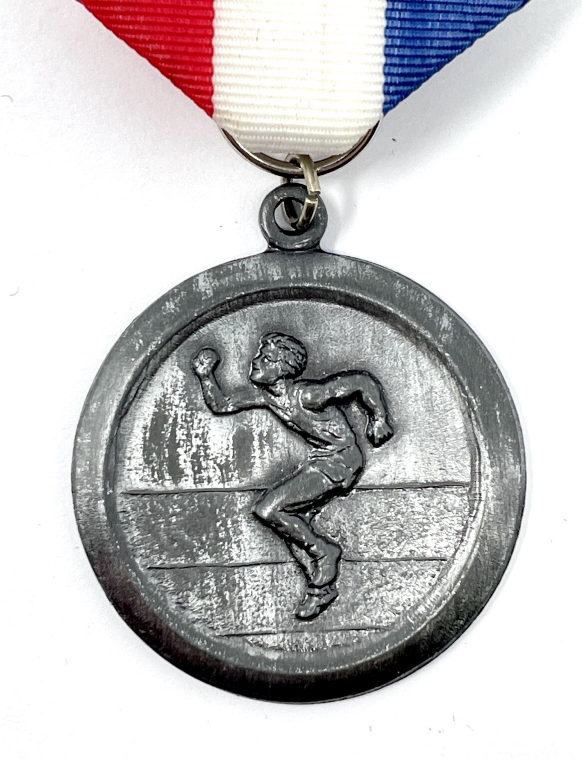 RARE Budweiser Sponsor Medal - 1930s Atlantic City NJ Games 3.1 Mile Run Track