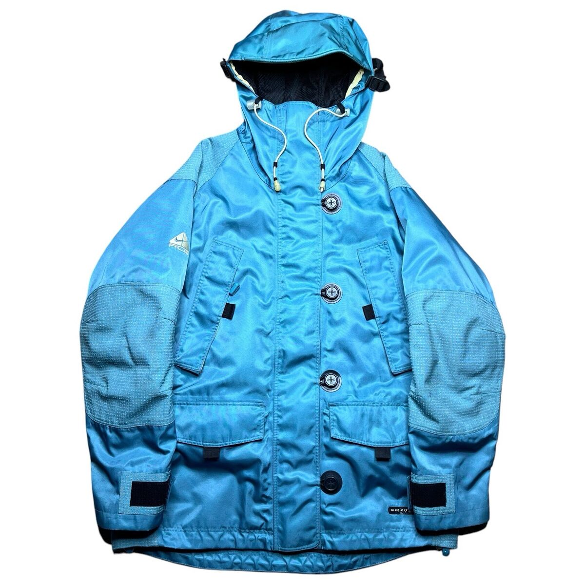 Vintage 1990s Nike ACG Outer 3 Layer Anorak Zip Up Hooded Vintage 1990s Nike ACG Outer 3 Layer Anorak Zip Up Hooded