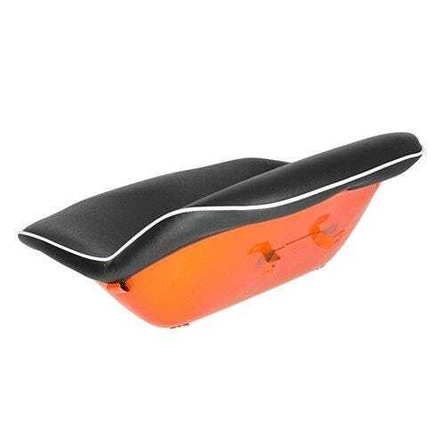Siège En Vinyle Noir Et Orange De Remplacement Pour Tracteurs Kubota B7100, L175, L235, L245, L275