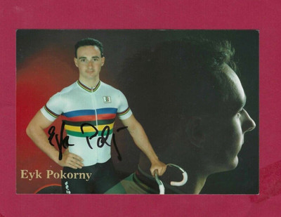 Eyk Pokorny  -  Deutschland  -  cycling cyclisme -  1991  Weltmeister Tandem -